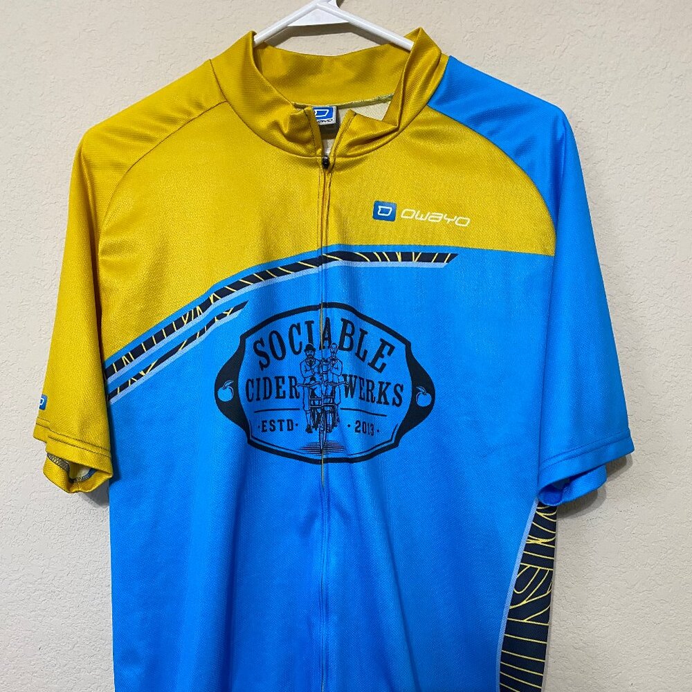 Sociable Cider Werks Owayo Bicycle Jersey (Sz 10 ~XL)